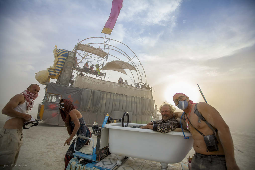 `Just Another Day on the Playa´, © 2014 John K. Goodman